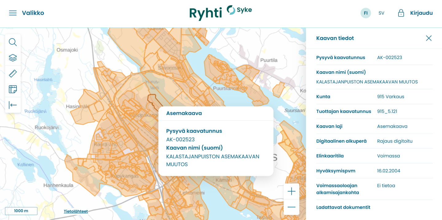 Ryhti karttapalvelun Ohje Ryhti Ryhti karttapalvelun Ohje Ryhti